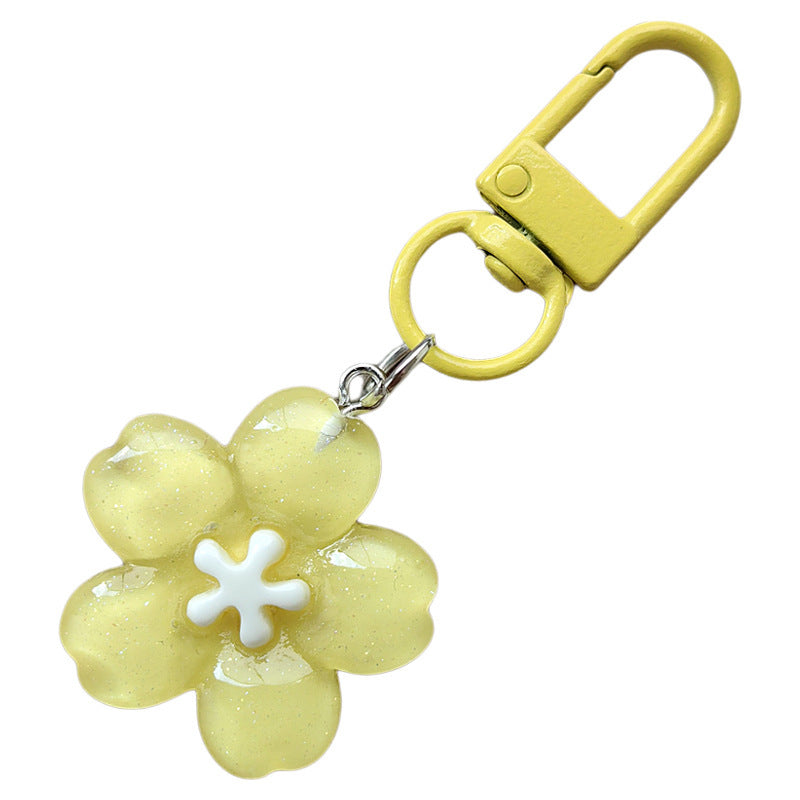 Key ring with flower motif Bowlift