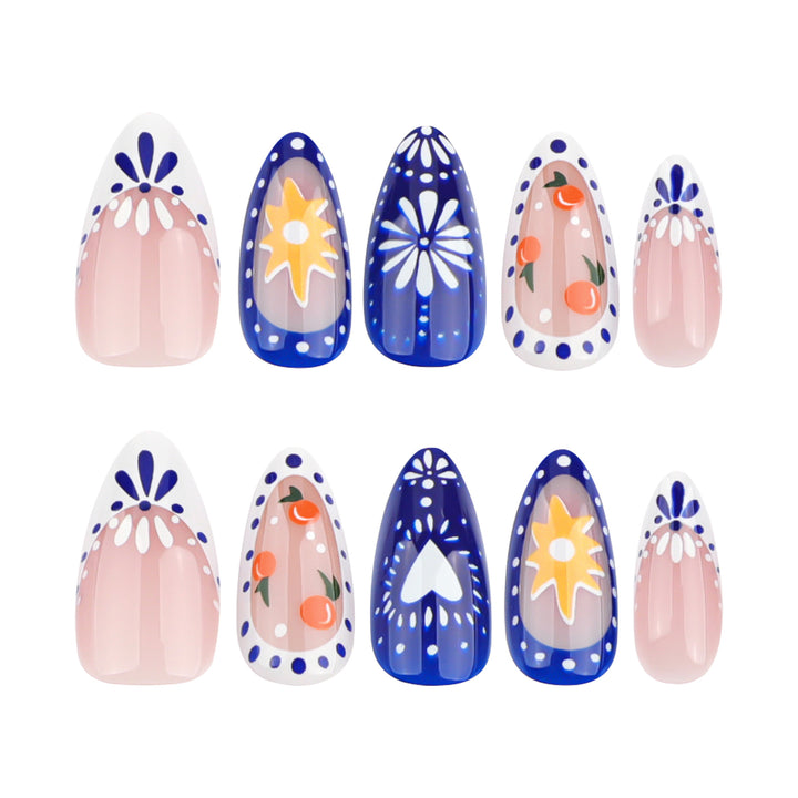 Artful Nail Art with Tropical Motifs Bowlift