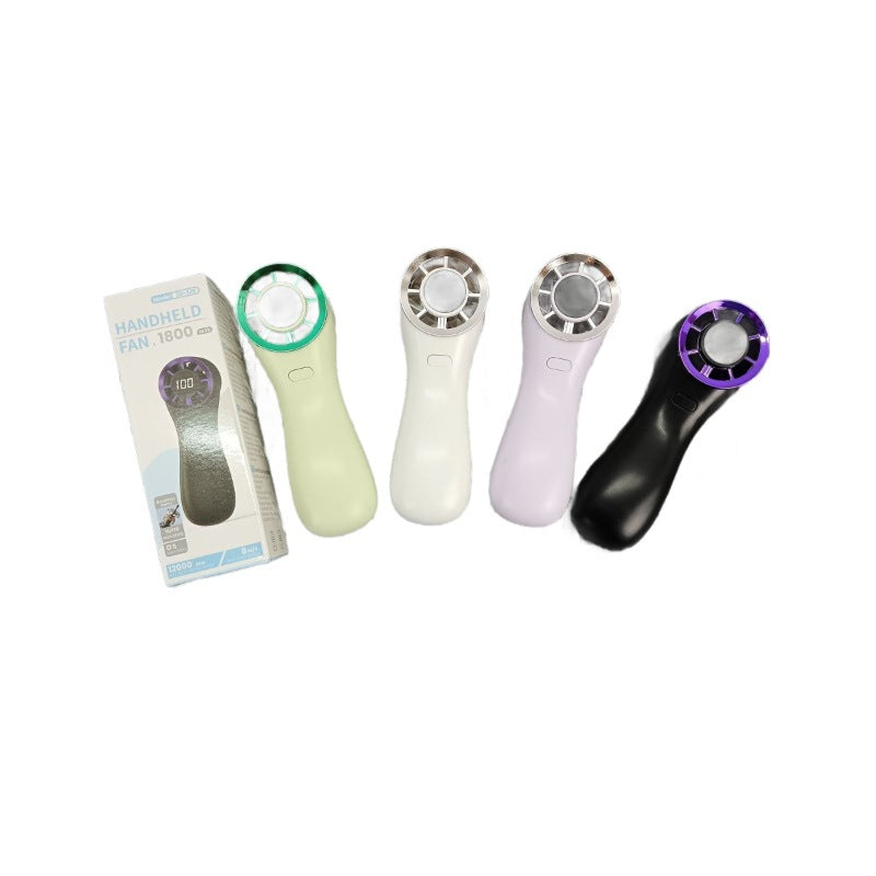 Unisex Handy portable fan with digital speed display Bowlift