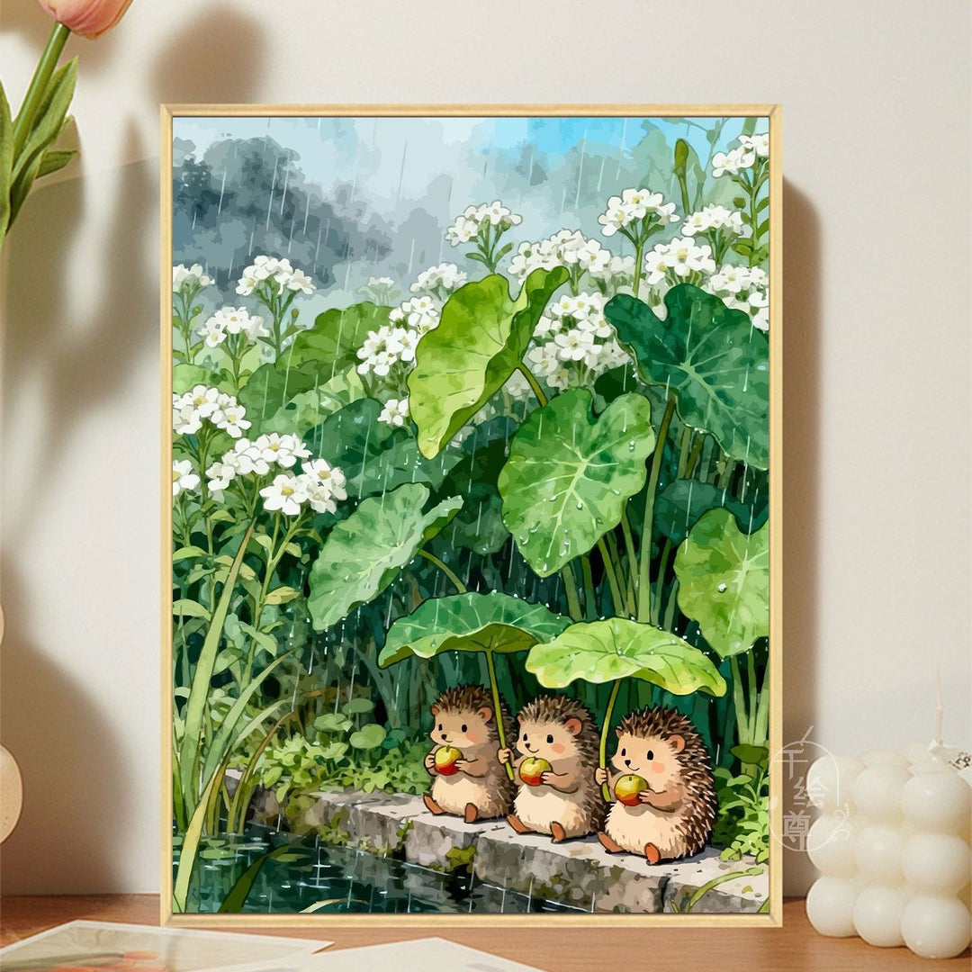 Illustrative Canvas Print Bowlift