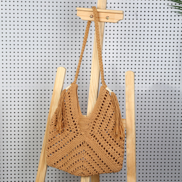 Crocheted Shoulder Bag Bowlift