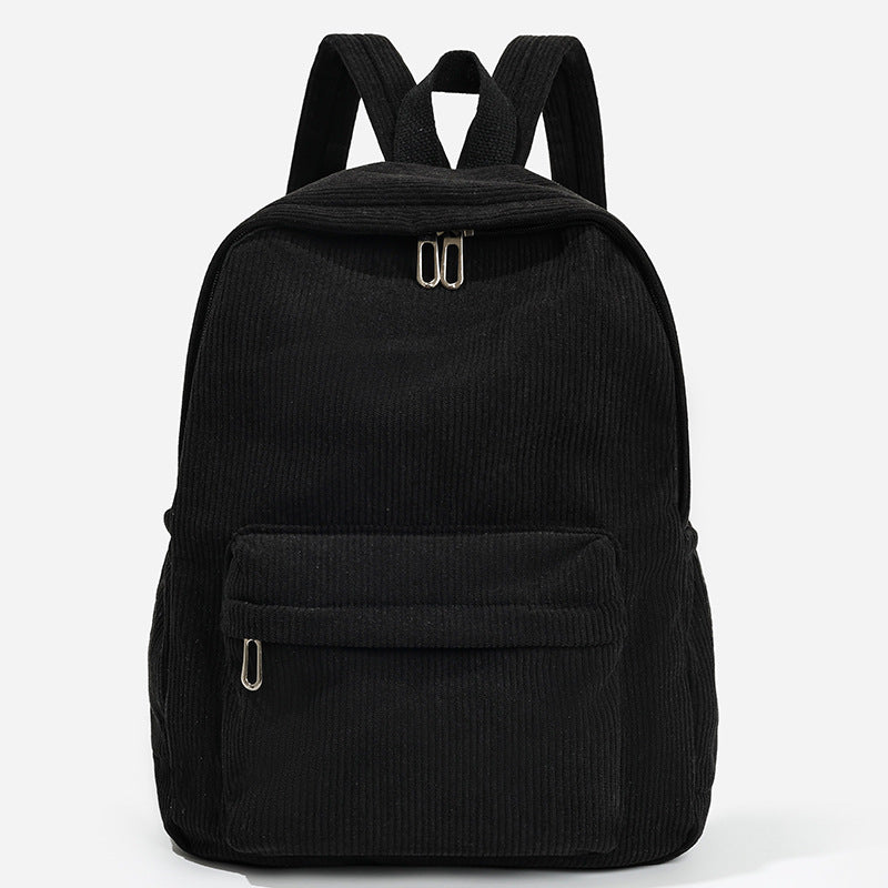 Textured Corduroy Backpack
