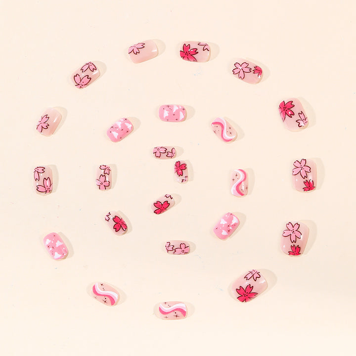 Artistic Floral Nail Art Kit Bowlift