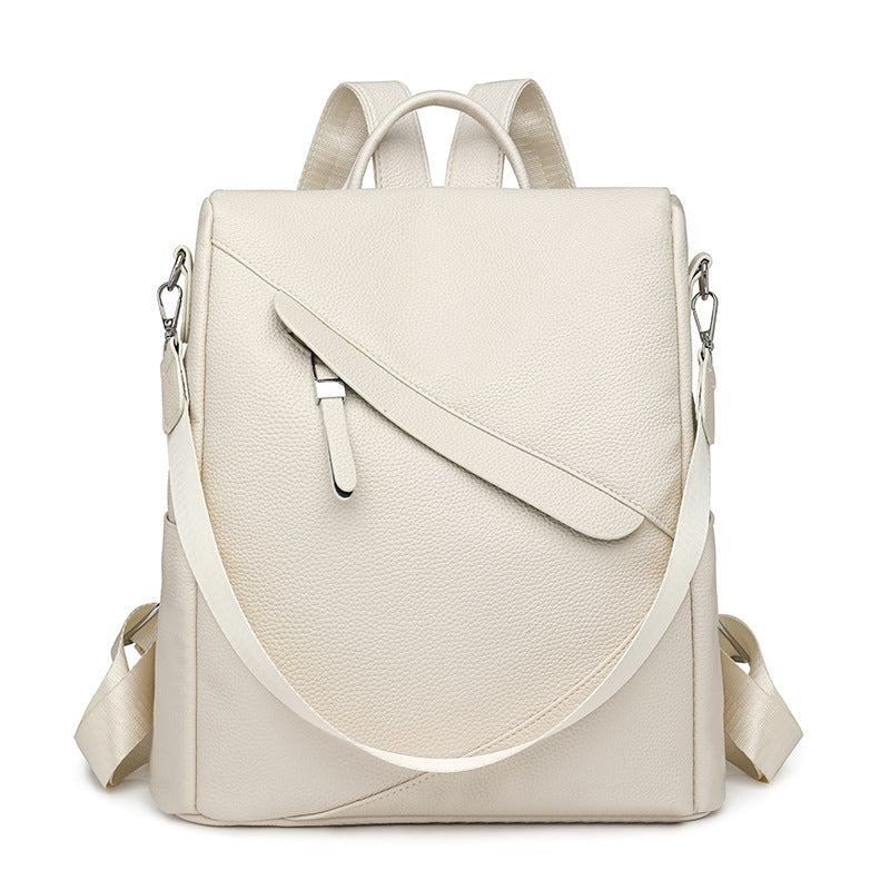 Elegant Leather Laptop Backpack Bowlift
