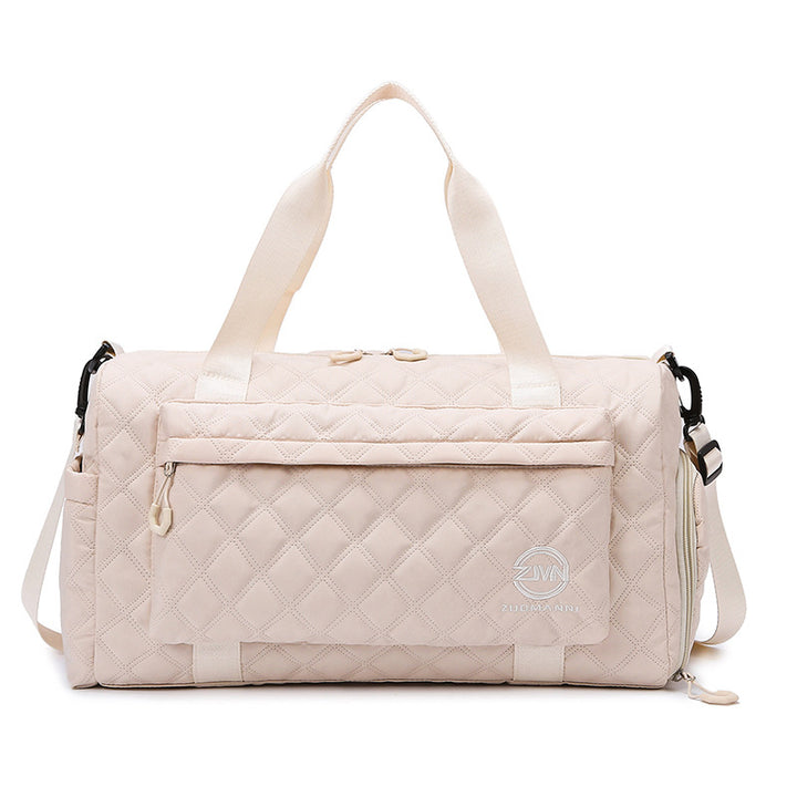 Sporty Weekend Bag With High-Quality Lining Bowlift