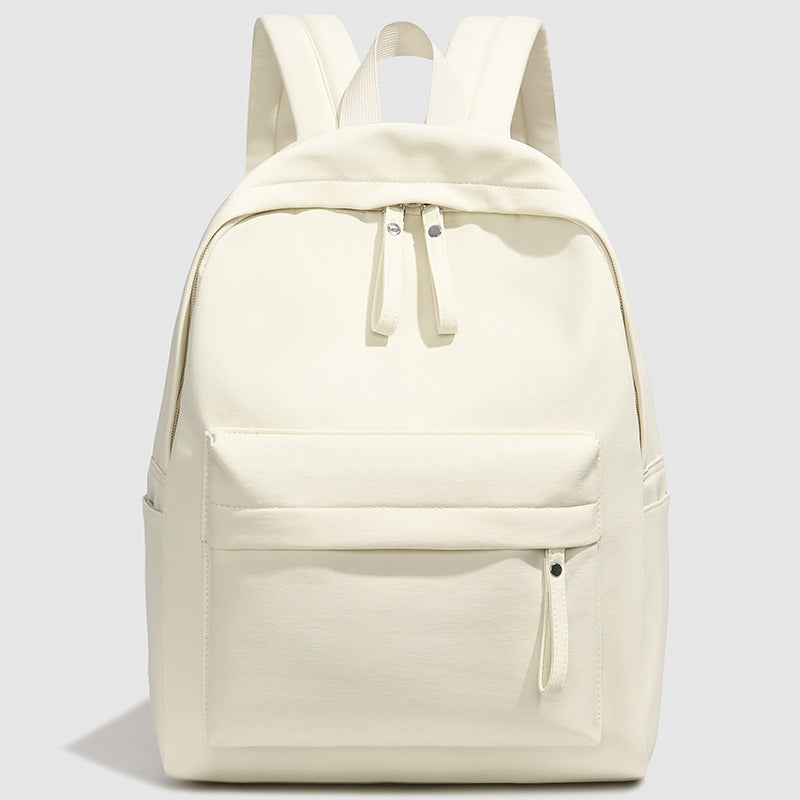 Premium Leather Backpack Bowlift
