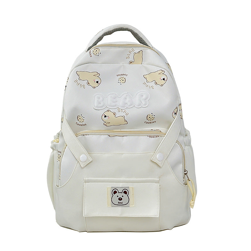 Playful Cartoon Character Backpack Bowlift