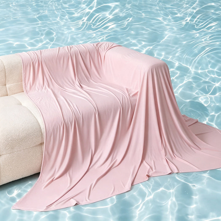 Unisex nan extra soft stretch sofa blanket made of microfiber as a versatile sofa cover Bowlift