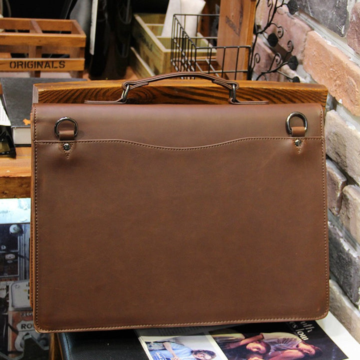 Briefcase Made of High-Quality Synthetic Leather Bowlift