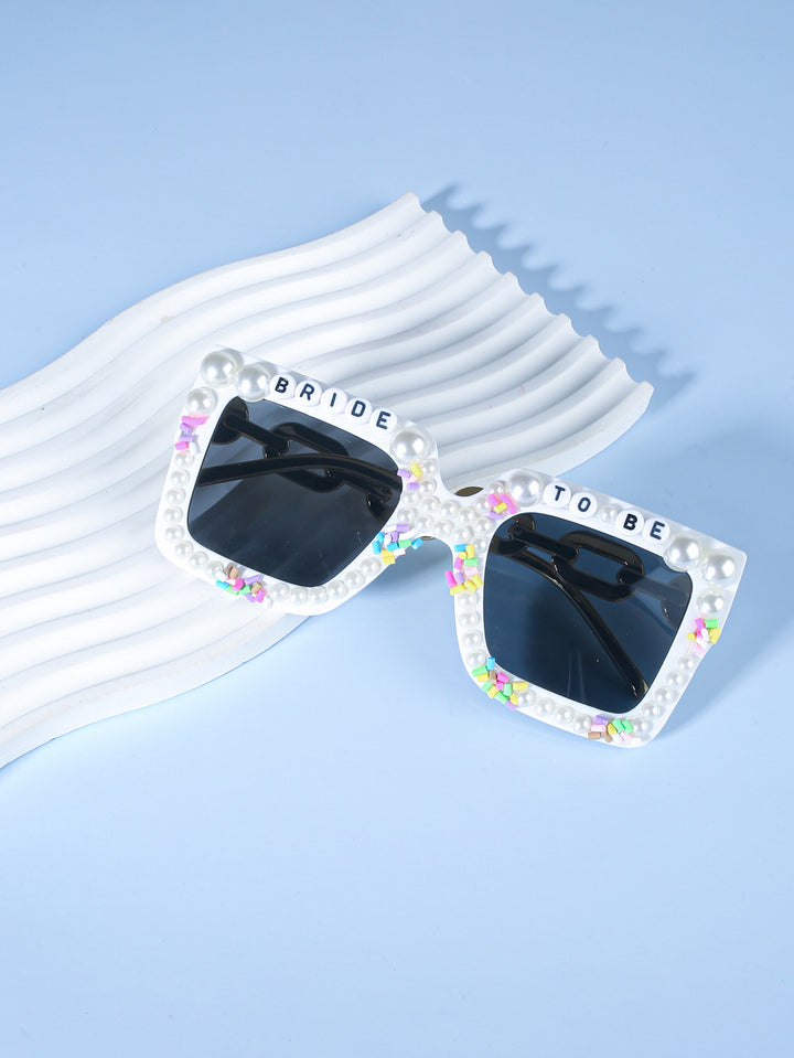 Decorative Birthday-Themed Fashion Sunglasses Bowlift
