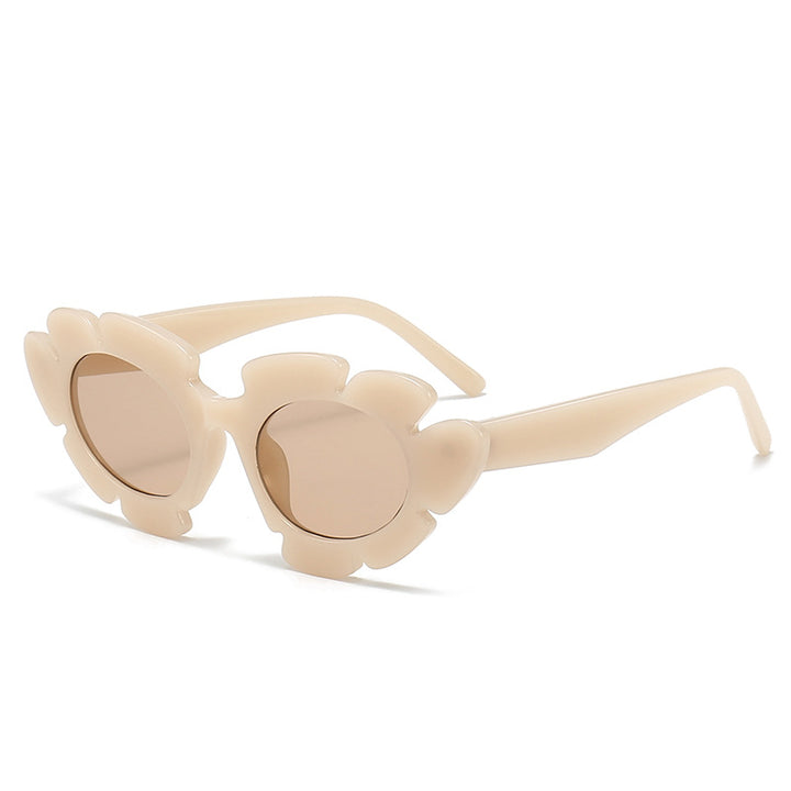 Women's flower-shaped sunglasses with high-quality UV protection Bowlift