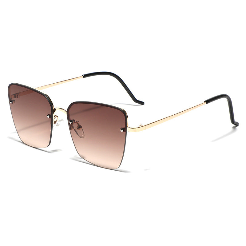 Women’s fashionable square sunglasses with gradient lenses Bowlift