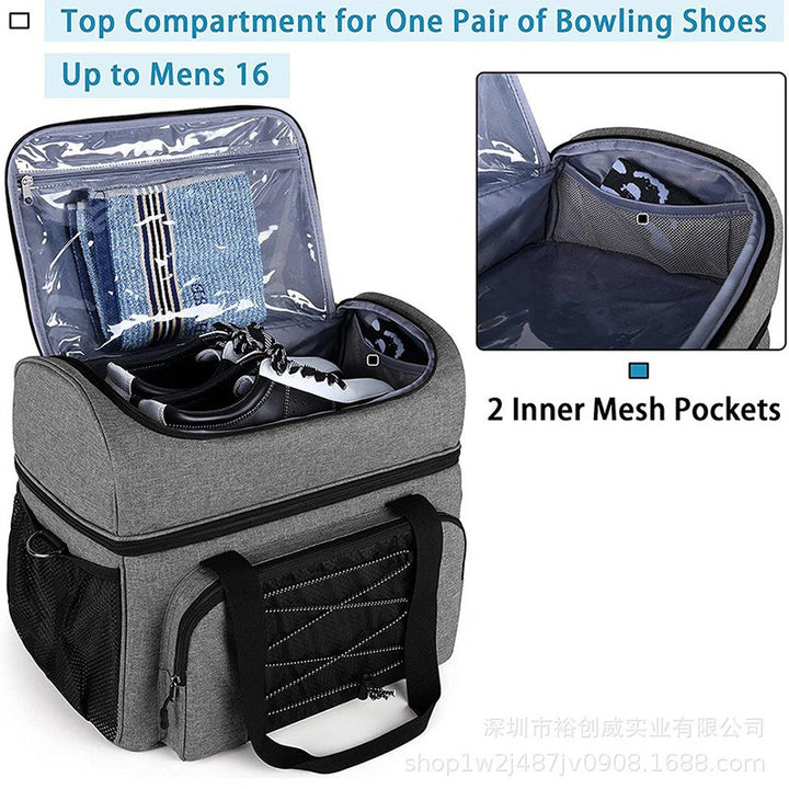Insulated Sports Gear Storage Duffel Bowlift