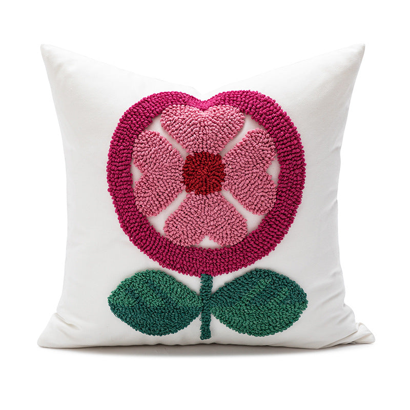 Women Decorative Pillowcase with Heart Pattern Bowlift