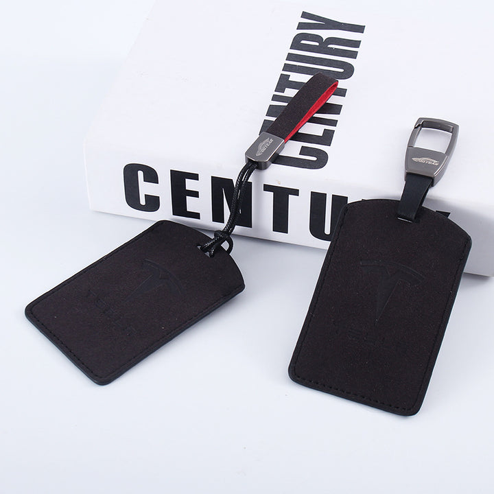 Leather Luggage Tag Bowlift