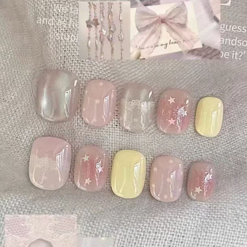 Soft Touch Press-On Nail Set Bowlift