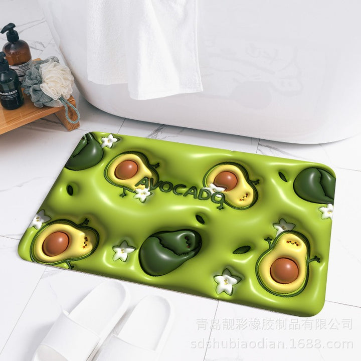 Galaxy-Themed Soft Bath Mat