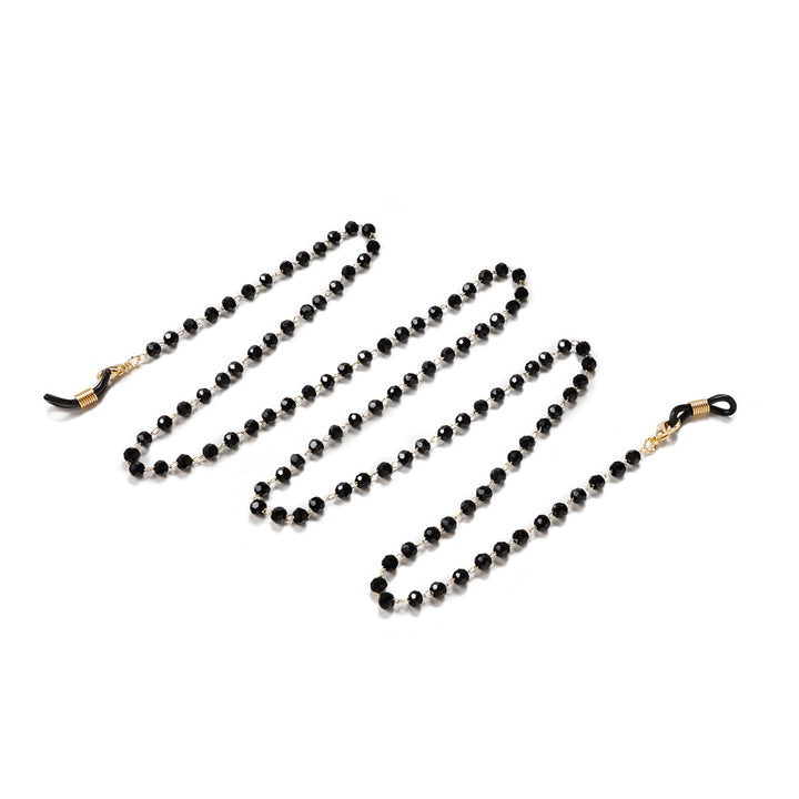 Pearl glasses chain with crystalline shine Bowlift