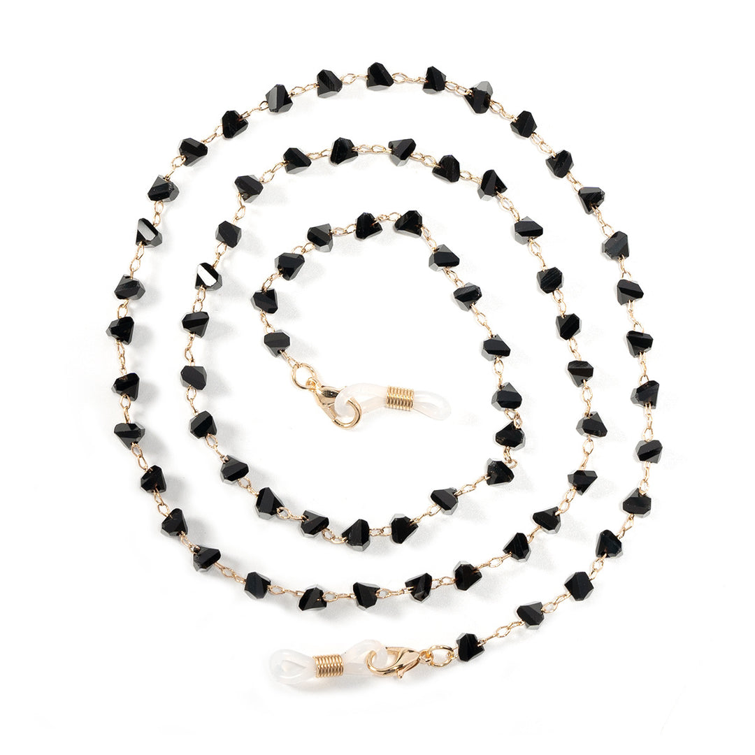 Chic Geometric Beaded Eyewear Holder Bowlift