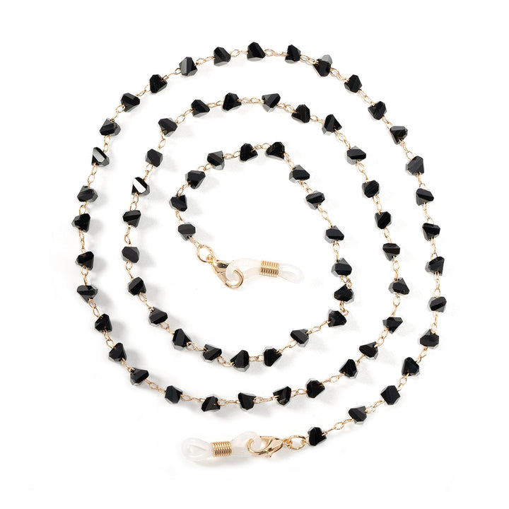Chic Geometric Beaded Eyewear Holder Bowlift