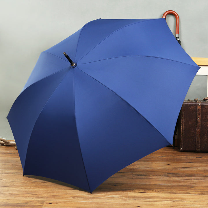 Ladies Elegant Stand Umbrella with Ergonomic Handle Bowlift