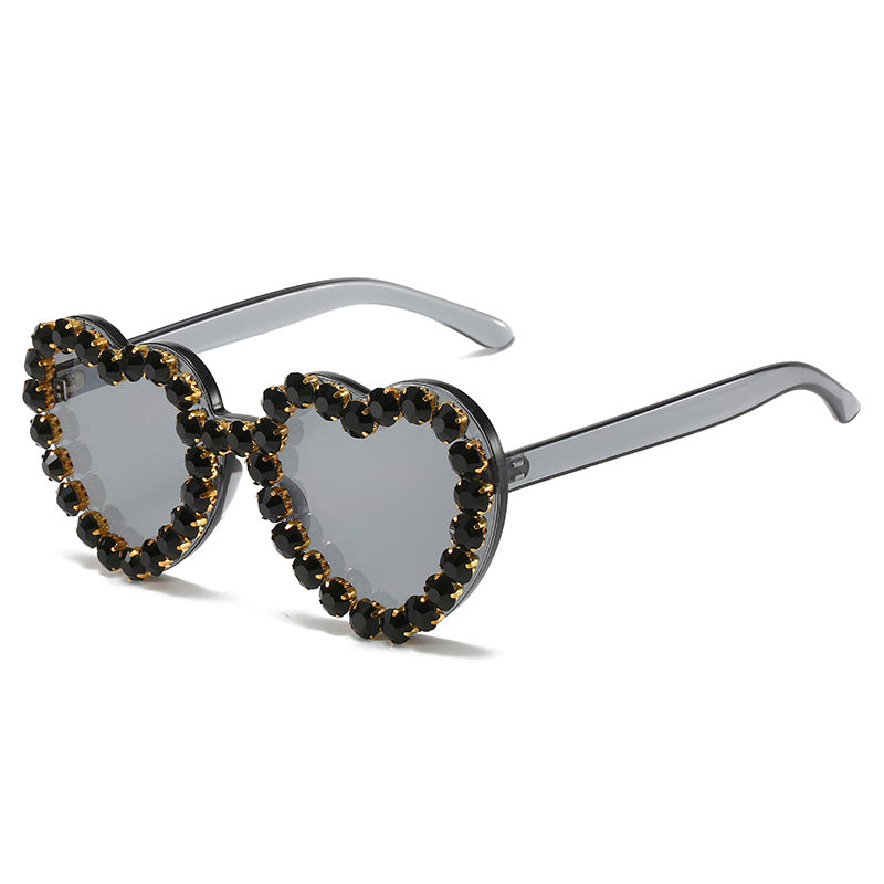 Heart-Shaped Glamorous Sunglasses Bowlift