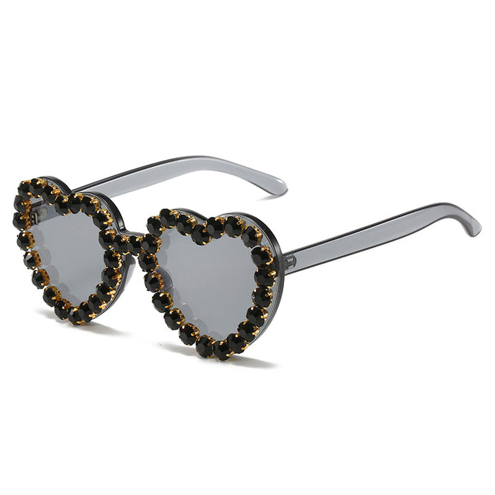Heart-Shaped Glamorous Sunglasses Bowlift