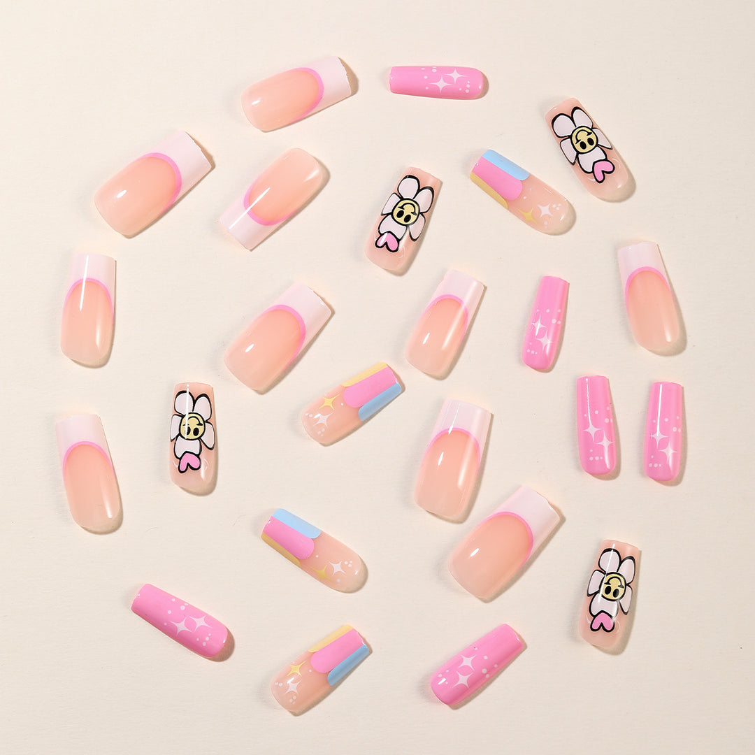 Creative Floral-Themed Nail Art Extensions Bowlift