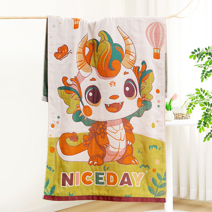 Unisex cuddly blanket with cute bear motif Bowlift