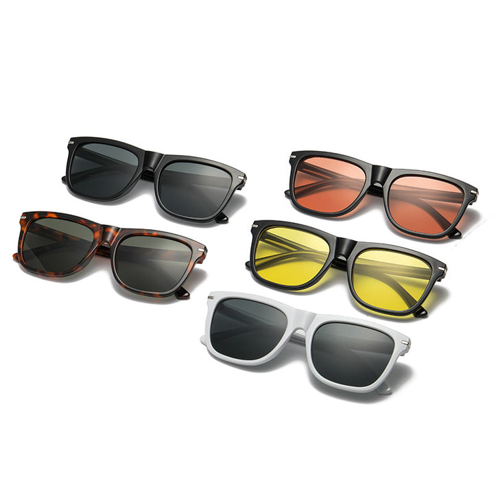 Ladies stylish square sunglasses with high-quality frame and UV protection Bowlift