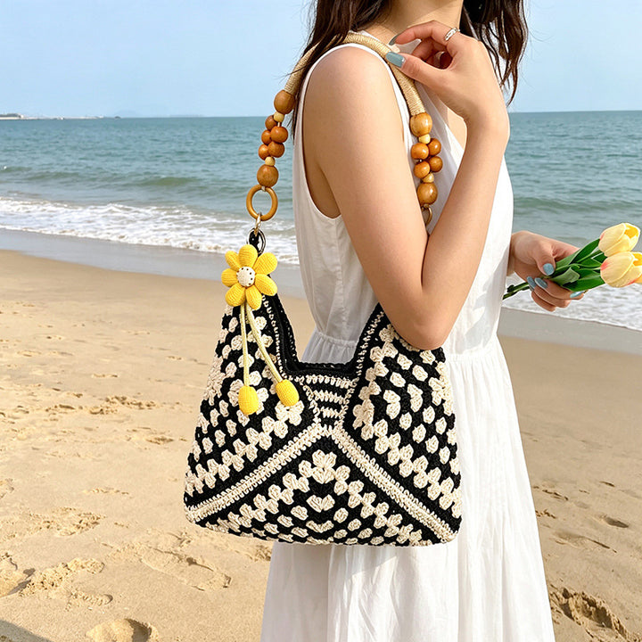 Crochet Decorative Tote Bag Bowlift