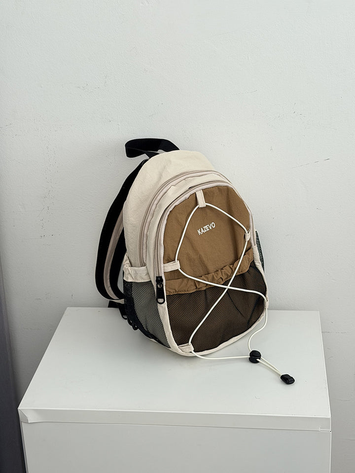 Compact Multi-Pocket Casual School Backpack