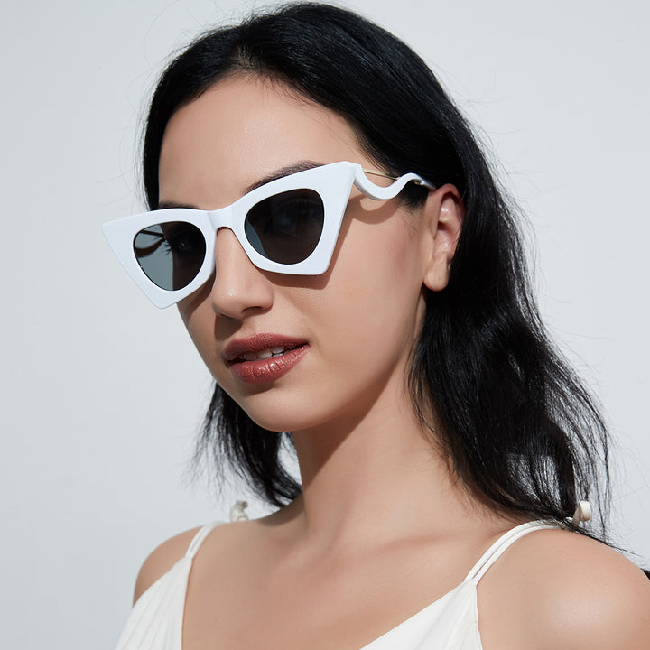 Women Cat-Eye Sunglasses Bowlift