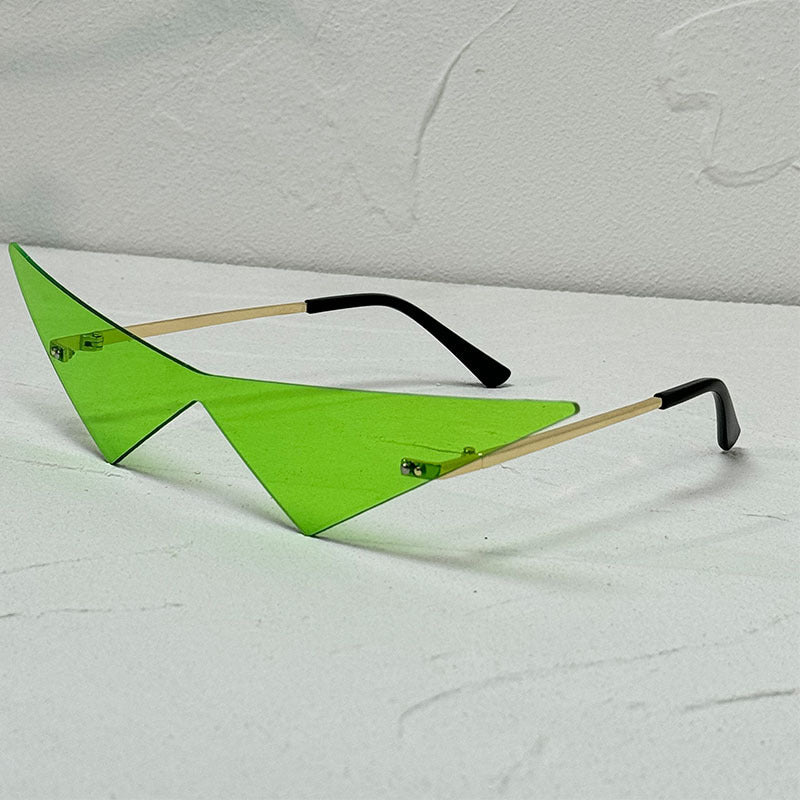 Festival-Themed Shamrock Sunglasses Bowlift