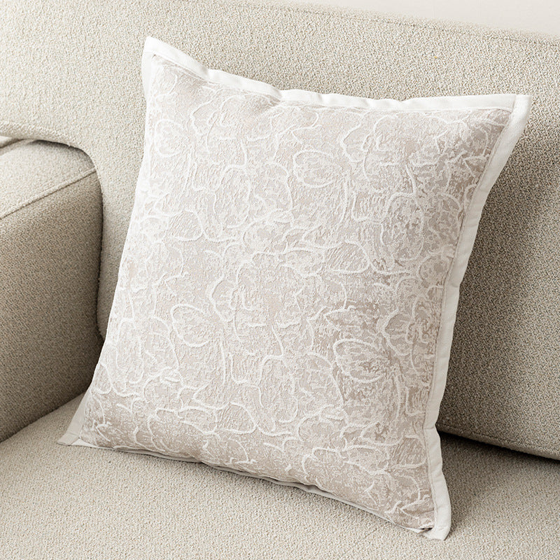 Flower Pattern Decorative Cushion