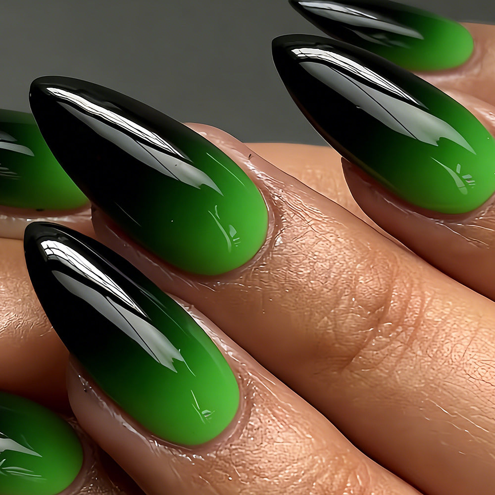 Ombre Stiletto Press-On Nail Art Bowlift