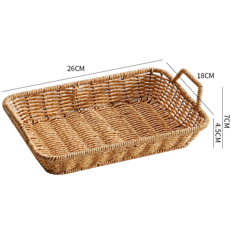 Versatile Woven Storage Tray Bowlift