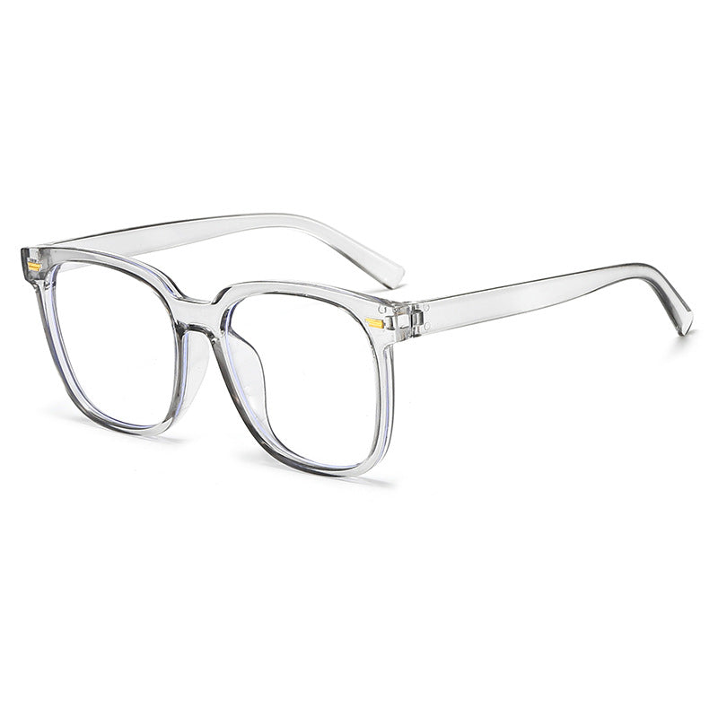 Oversized Transparent Frame Glasses