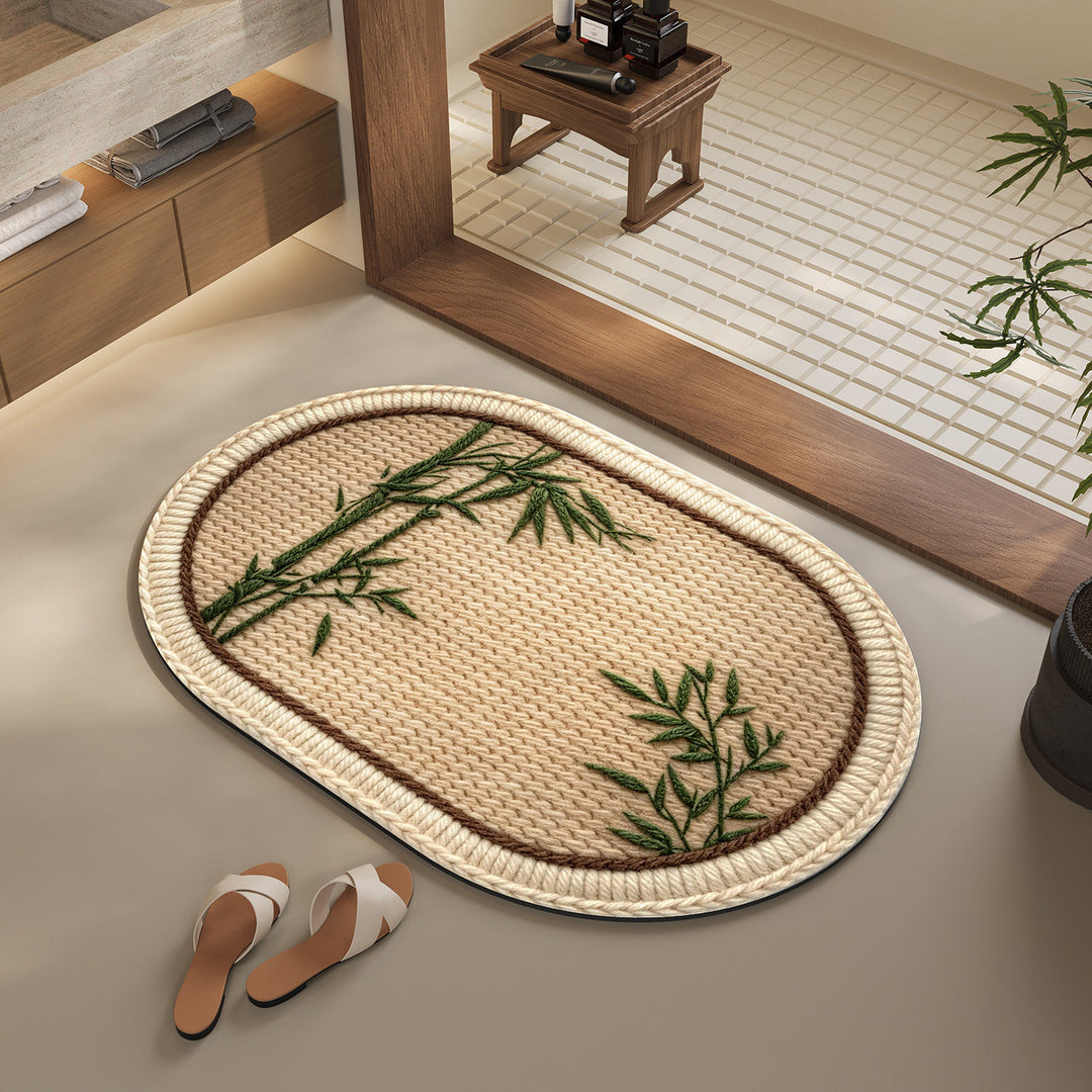 Decorative Bath Mat Bowlift