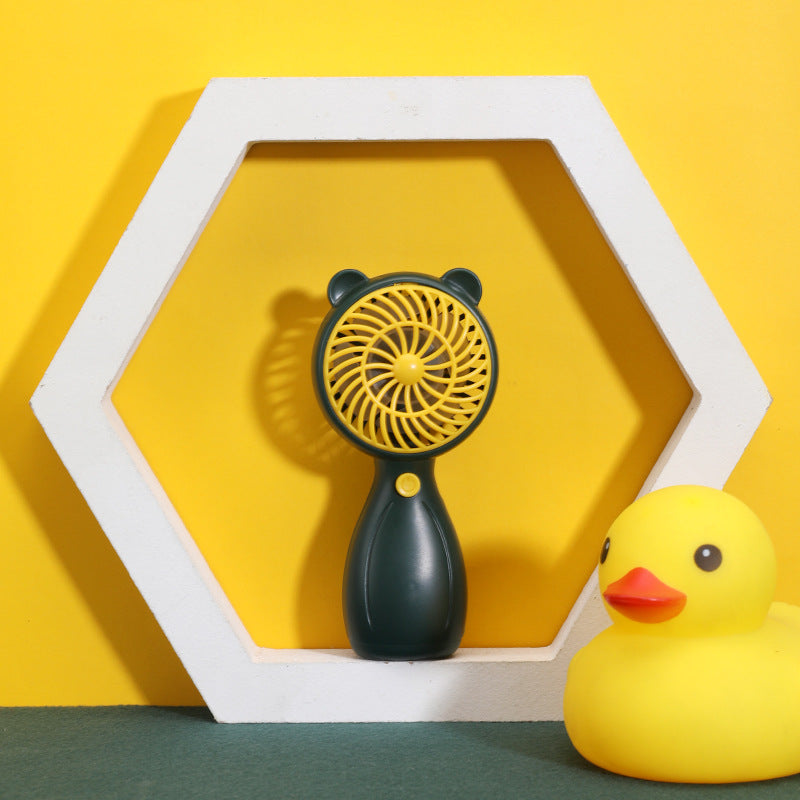 Unisex Cute Portable Handheld Fan Bowlift