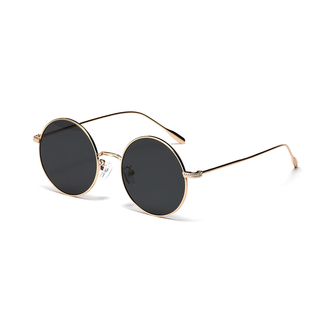 Women round fashionable sunglasses with glamorous frame Bowlift