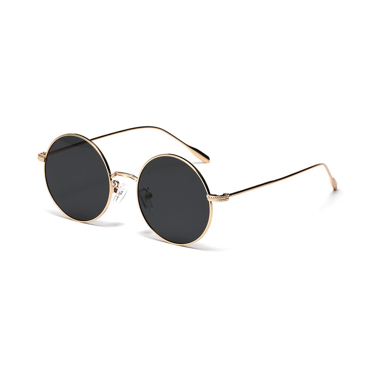 Women round fashionable sunglasses with glamorous frame Bowlift