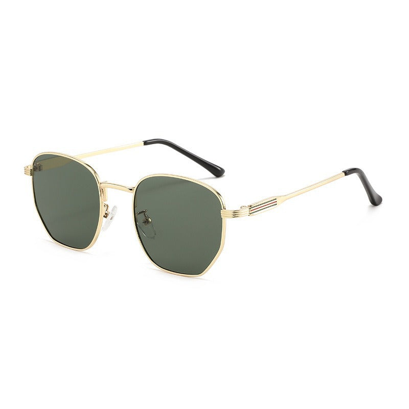 Men's Geometric Square Frame Sunglasses Bowlift