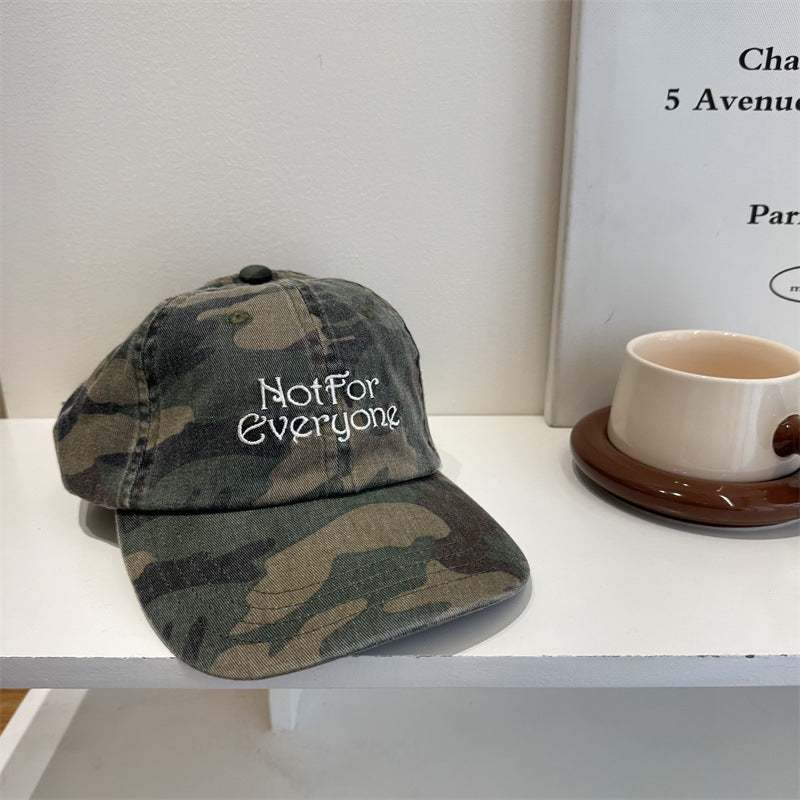 Men's Casual Cotton Embroidered Cap Bowlift