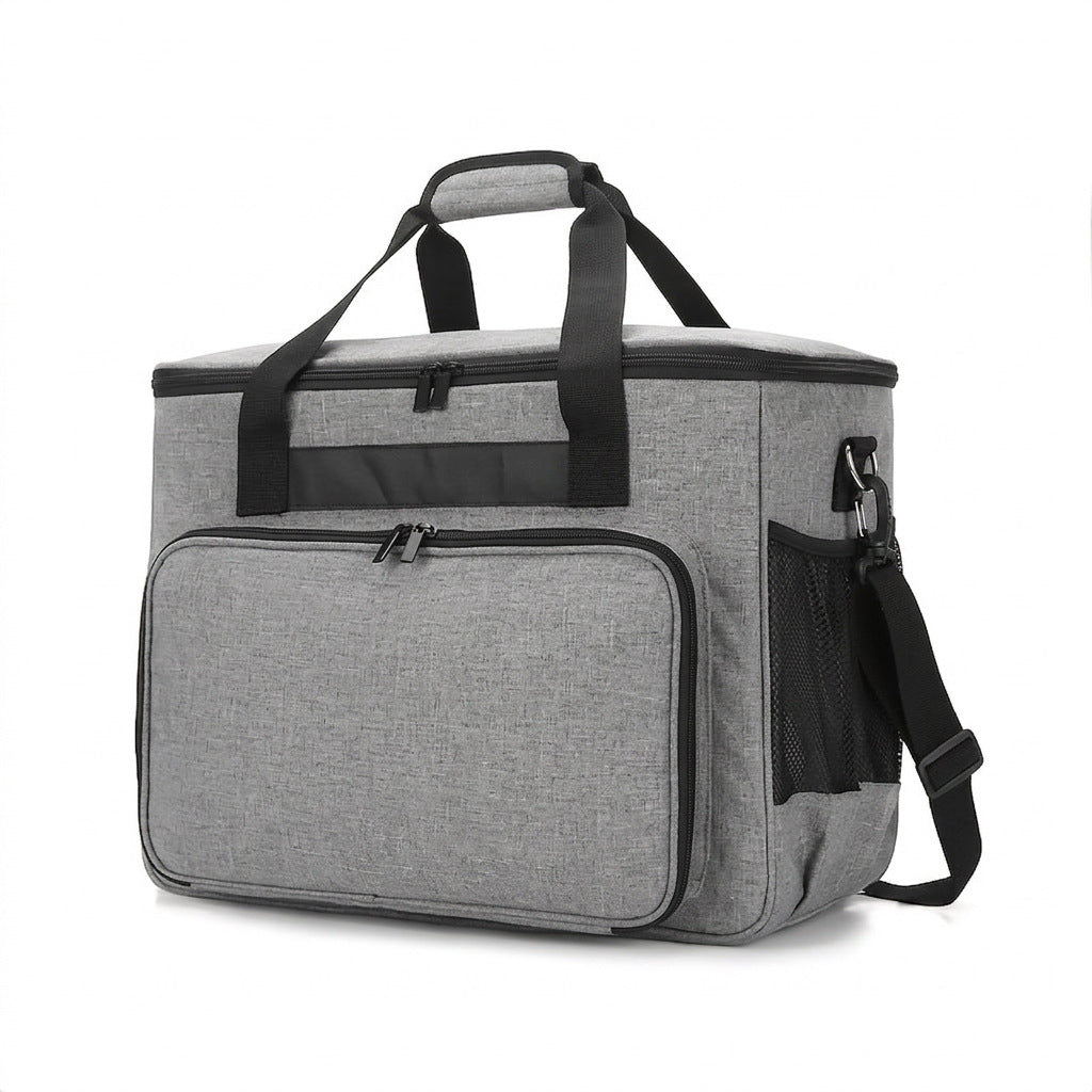 Insulated cooler bag with multiple compartments Bowlift