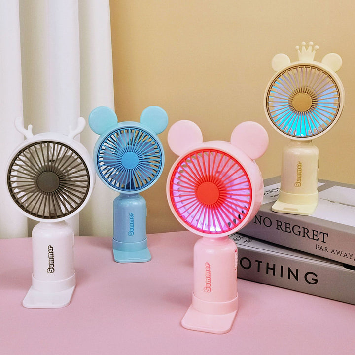 Cute Portable Handheld Fan Bowlift