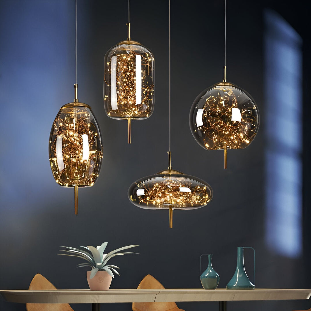 BowLift | Glass Nordic Luxe Pendant Lamp