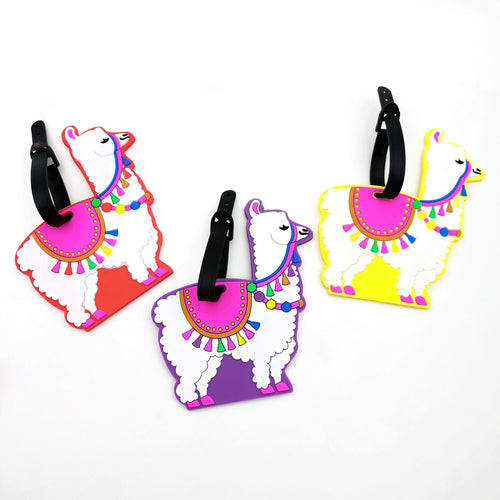 Llama-Shaped Luggage Tag Bowlift