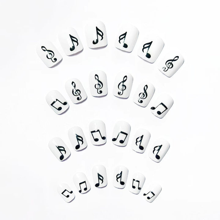 Musical Note Nail Art Bowlift