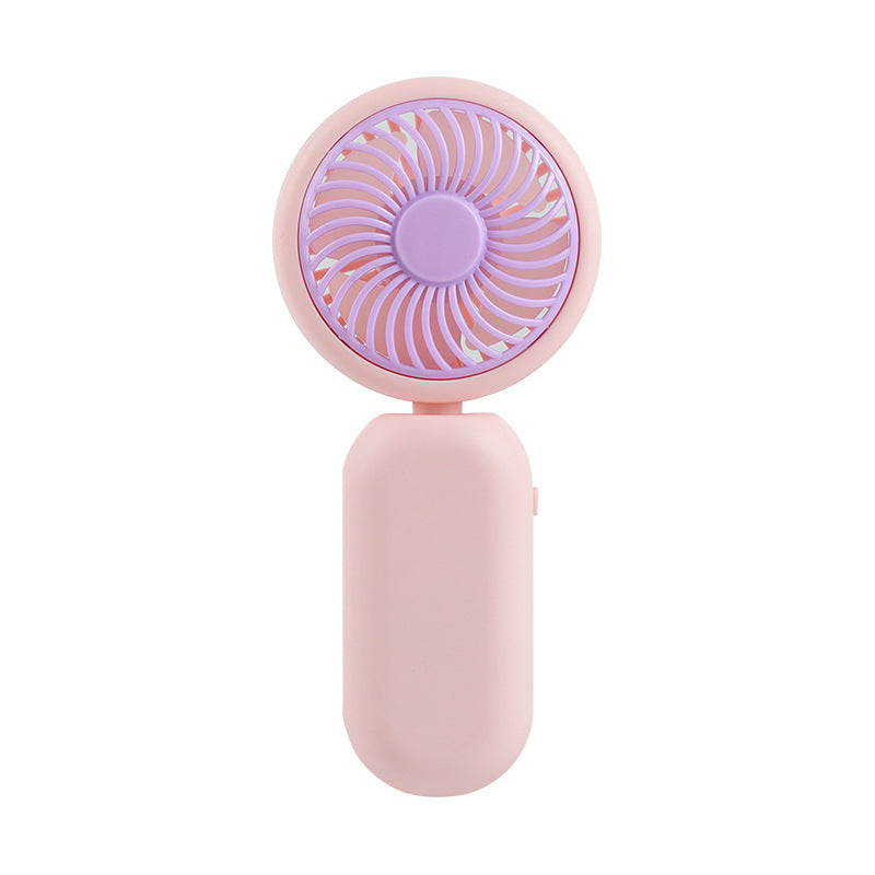 Women's Portable Handheld Fan with USB Charging Function and Adjustable Tilt Angle Bowlift